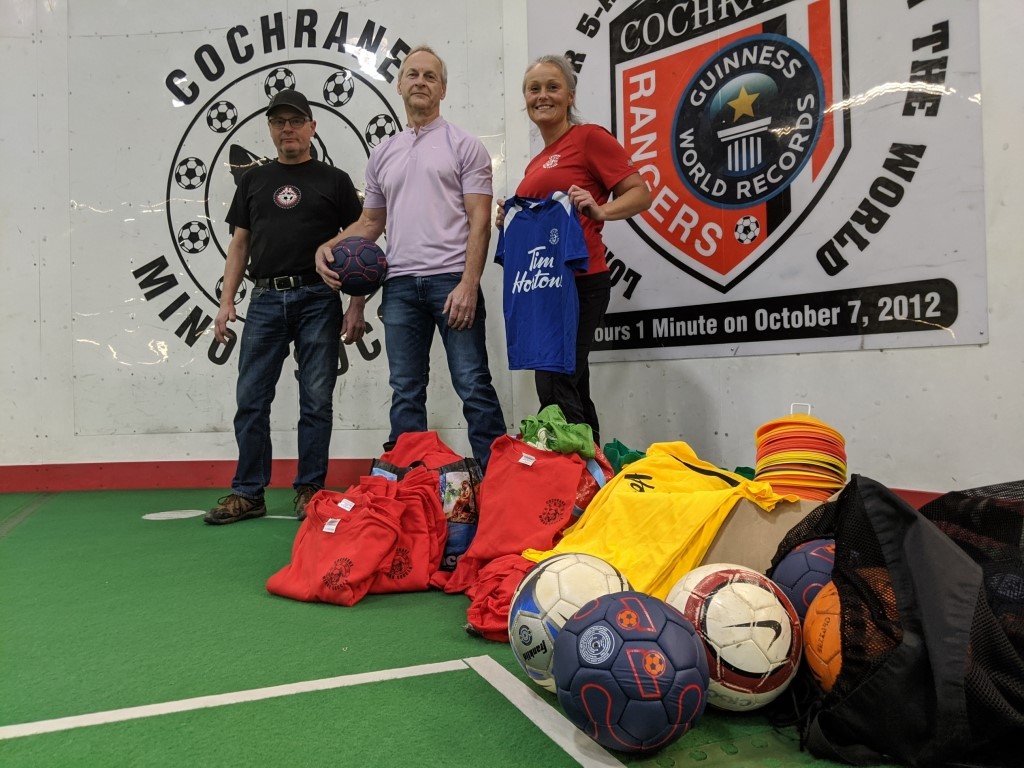 Cochrane Rangers donate soccer equipment to Cuba CochraneNow